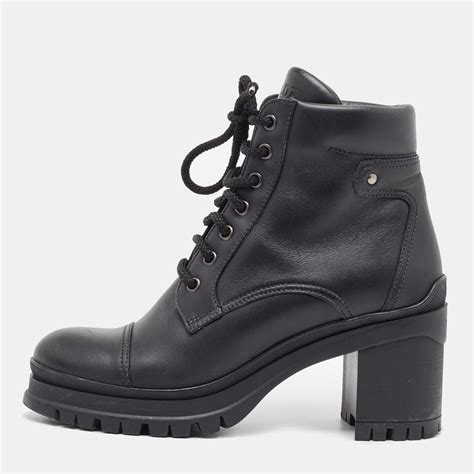 prada aftershave boots|prada ankle length leather boots.